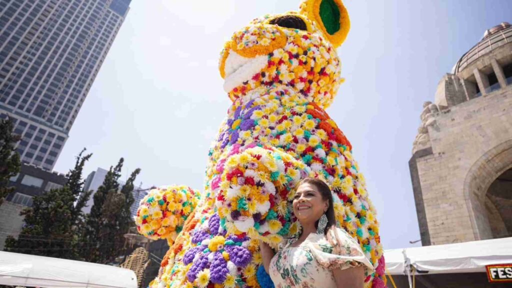 Inauguran el primer Festival de las Flores en la Ciudad de México