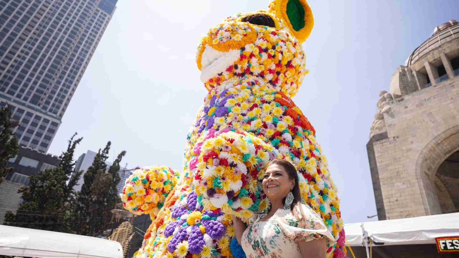 Inauguran el primer Festival de las Flores en la Ciudad de México