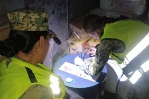 Marina decomisa 314 litros de precursores químicos en recinto portuario de Topolobampo, Sinaloa