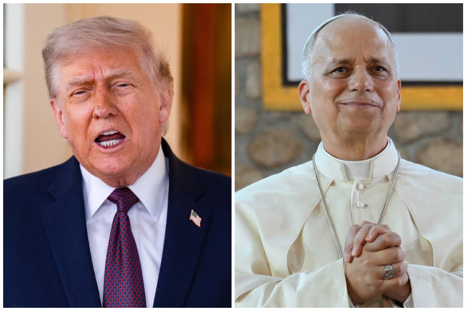 Trump critica al papa León XIV por Irán y arremete contra el alcalde de Chicago